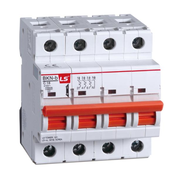 Magnetotermico BKN-b 3P+N C10A (10kA)