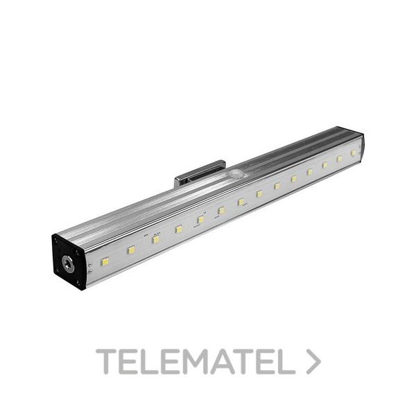 LAMPARA LEDS PARA RACK 10" CON SENSOR FIJACIÓN IMANES 402mm 6W ADAPTADOR DC