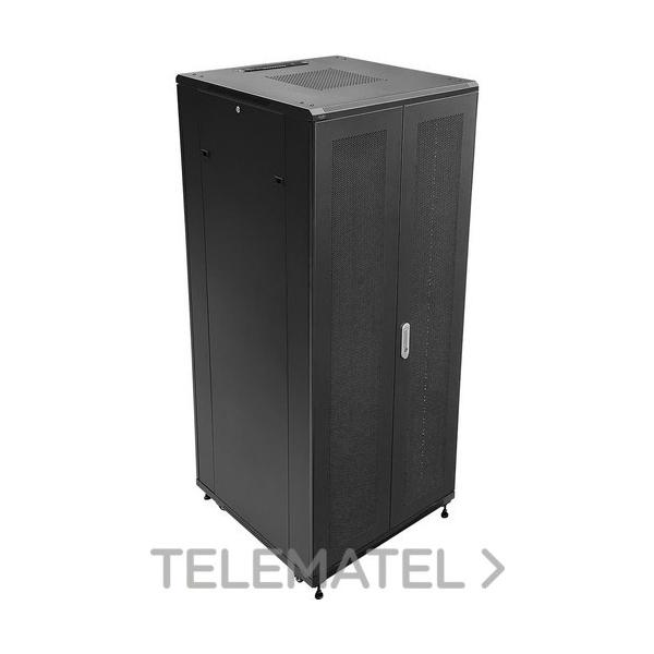RACK 42U MONTADO 2055x600x800mm 800kg INCLUYE RUEDAS Y PATAS NIVEL