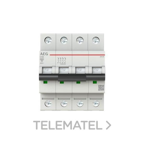 INTERRUPTOR MAGNETOTÉRMICO EN60 4P 50A C