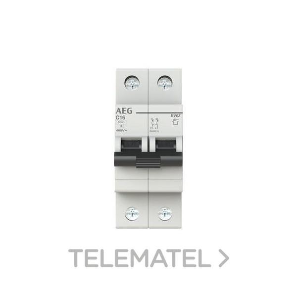 INTERRUPTOR MAGNETOTÉRMICO EV60 2P 16A C