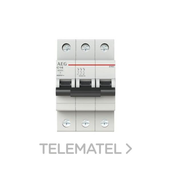 INTERRUPTOR MAGNETOTÉRMICO EH60 3P 16A C