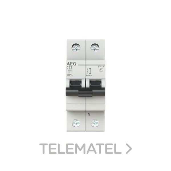 INTERRUPTOR MAGNETOTÉRMICO EV60 1P+N 32A C