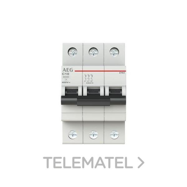 INTERRUPTOR MAGNETOTÉRMICO EH60 3P 10A C