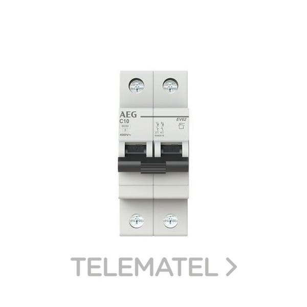INTERRUPTOR MAGNETOTÉRMICO EV60 2P 10A C