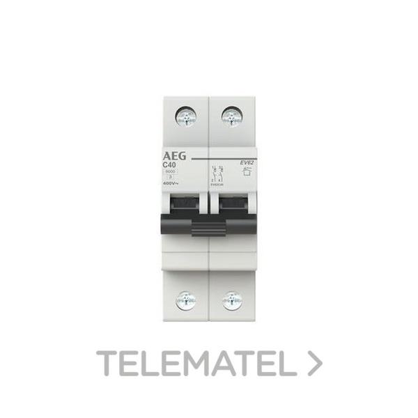 INTERRUPTOR MAGNETOTÉRMICO EV60 2P 40A C