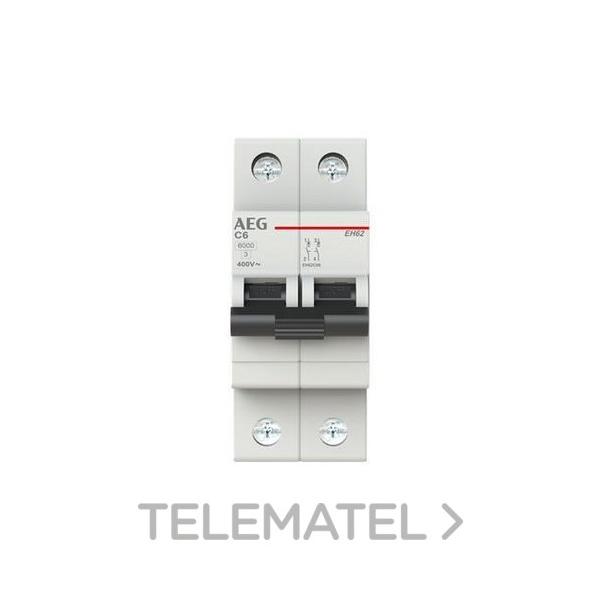 INTERRUPTOR MAGNETOTÉRMICO EH60 2P 6A C