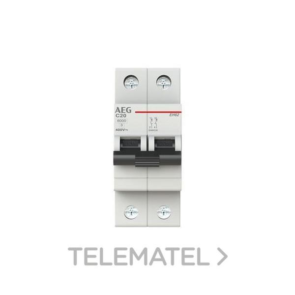INTERRUPTOR MAGNETOTÉRMICO EH60 2P 20A C