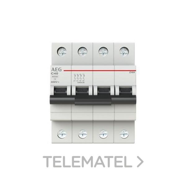 INTERRUPTOR MAGNETOTÉRMICO EH60 4P 40A C