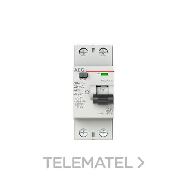INTERRUPTOR DIFERENCIAL FN 2P 25A 30mA AI