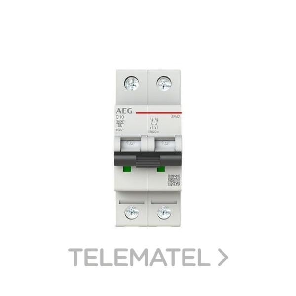 INTERRUPTOR MAGNETOTÉRMICO EN60 2P 10A C