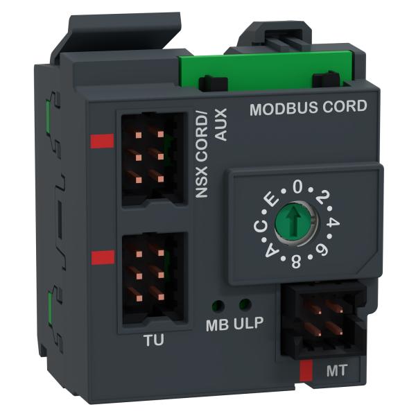 Módulo de comunicación, Compact nsx, BSCM Modbus SL/ULP, estado del interruptor y módulo de control