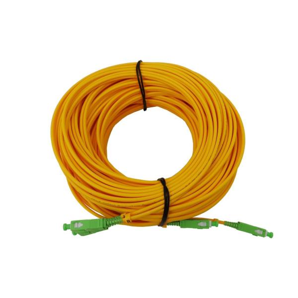 LATIGUILLO DUPLEX FIBRA ÓPTICA SM INTERIOR LSFH DCA SC/APC 30m