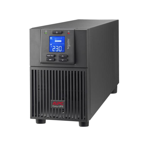 Unidad Easy UPS On-Line de APC, 2.000 VA, 1.800 W, torre, 230 V, 4 tomas IEC C13, ranura para tarjeta inteligente, LCD