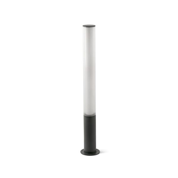 BALIZA TURA 1050 28W 3000K GRIS OSCURO