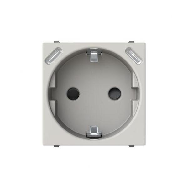 BASE DE ENCHUFE SCHUKO +USB-C+C - 2 MÓDULOS DUNA