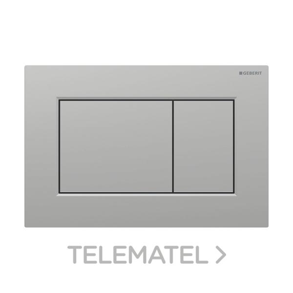 PULSADOR CUADRADO Sigma01 PARA DOBLE DESCARGA CROMADO MATE