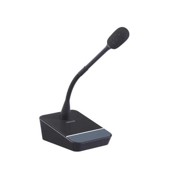 MICRÓFONO DE CONDENSADOR ELECTRET MICSET-C32LED UNIDIRECCIONAL DE SOBREMESA