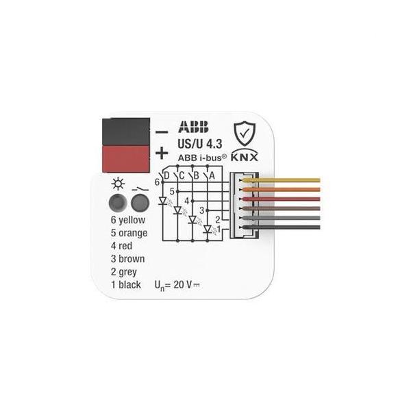 INTERFACE UNIVERSAL CON 4 CANALES EMPOTRAR