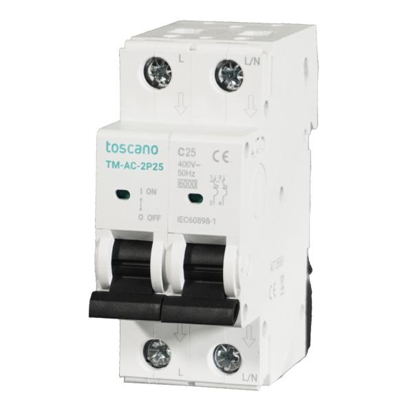 MAGNETOTÉRMICO AC 2x40A CURVA C 230V 50/60HZ 6KA