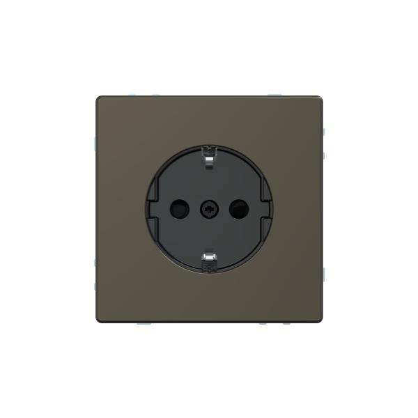 Enchufe Schuko, D-Life, 2P + E, 16A, conexión rápida, , Moca