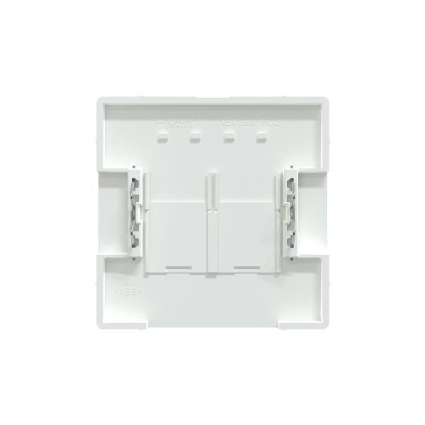 Tecla D-Life, para 2 tomas de datos, blanco loto