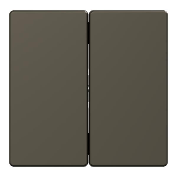 Tecla, TeclaD-Life, 2-gang, Moca metallic