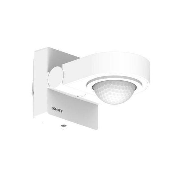 DETECTOR DE MOVIMIENTO Y PRESENCIA DE PARED Y TECHO 270º BLANCO