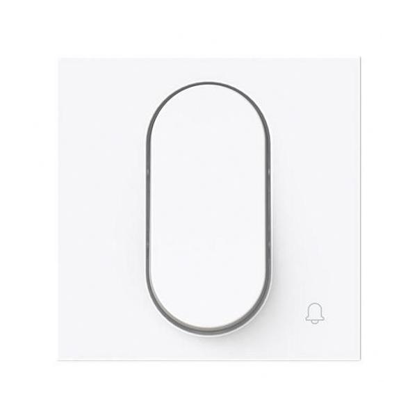 TECLA PULSADOR TIMBRE SERIE VEGA BLANCO MATE