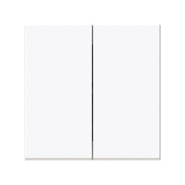 TECLA DOBLE INTERRUPTOR - CONMUTADOR SERIE VEGA BLANCO MATE