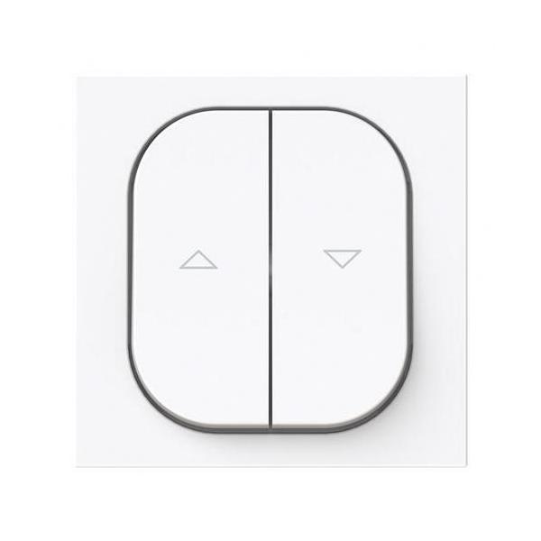 TECLA INTERRUPTOR / PULSADOR PERSIANAS SERIE VEGA BLANCO MATE