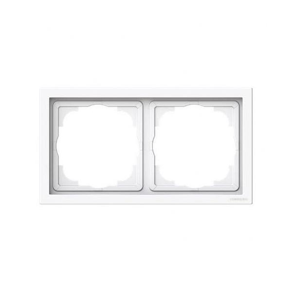 MARCO 2 ELEMENTOS SERIE VEGA BLANCO MATE