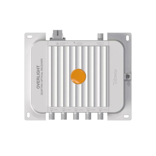 RECEPTOR ÓPTICO OVERLIGHT QUATTRO FM/DAB/UHF/SAT