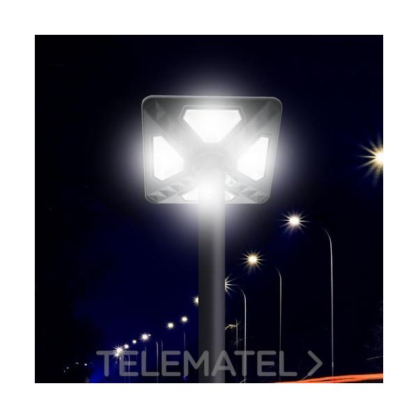 FAROLA SOLAR LED KAIN PARA ALUMBRADO PÚBLICO 80W 6000K