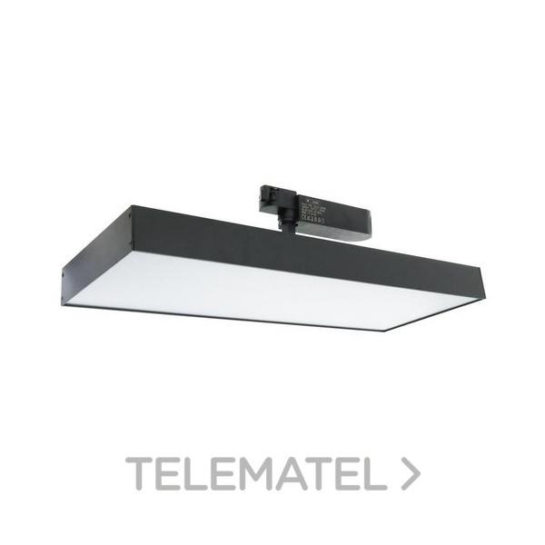 FOCO LED PARA CARRIL PROMAX NEGRO 40W MONOFÁSICO 4500K