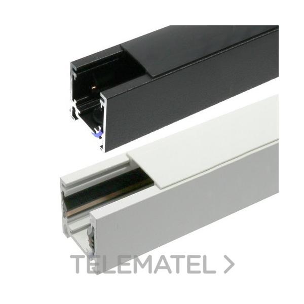 CARRIL MAGNÉTICO 2 METROS SUPERFICIE NEGRO