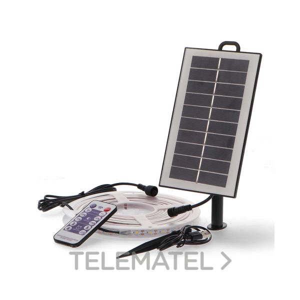 PACK TIRA DE LED SOLAR Smd2835 300L MULTICOLOR 5m