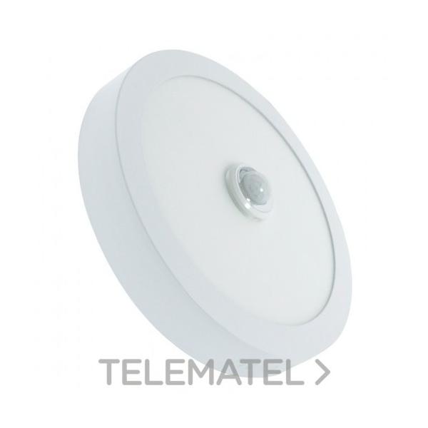 PANEL DE SUPERFICIE SERIE SLIM CIRCULAR SENSOR 18W 4000K