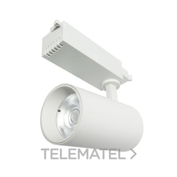 FOCO LED PARA CARRIL PROFAST BLANCO 30W MONOFÁSICO 4500K