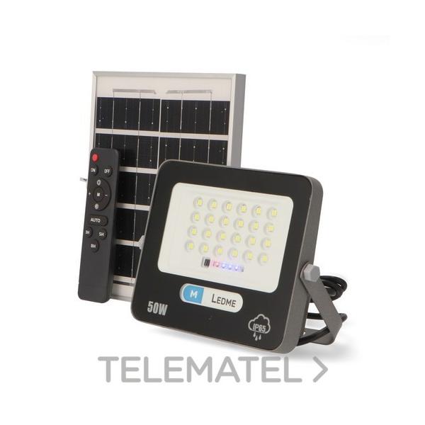 FOCO PROYECTOR LED SOLAR MILAN 50W 6000K