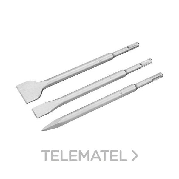 JUEGO PUNTERO 250mm + CINCEL 20x250/40x250