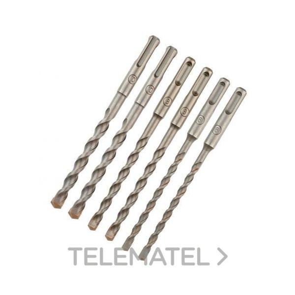 JUEGO BROCAS SDS-PLUS DIÁMETRO 6/8/10x160mm(6u)