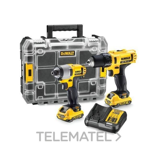 KIT TALADRO ATORNILLADORA XR + ATORNILLADOR IMPACTO XR