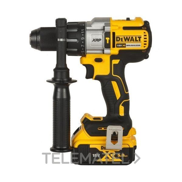 TALADRO PERC.S/ESCOB.18V XR LI-ION 5Ah - 3 VEL.PORBC.15-13mm