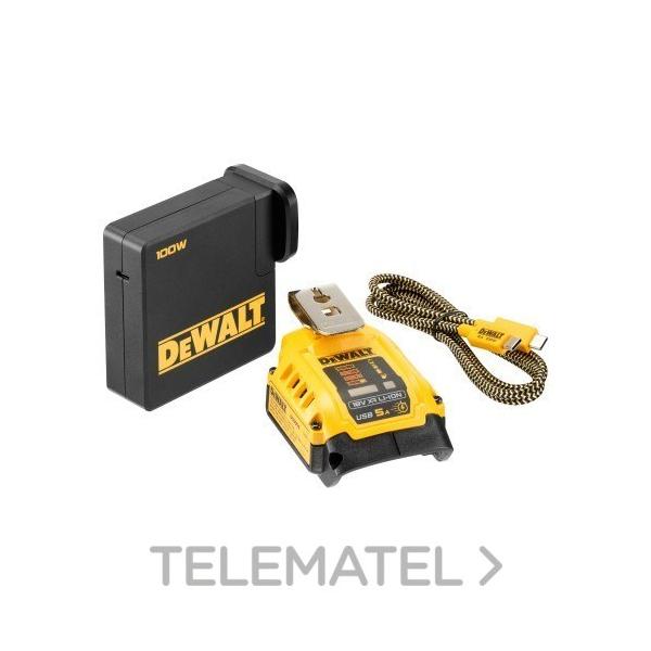 CARGADOR PORTÁTIL 5A CON ENTRADA Y SALIDA USB-C