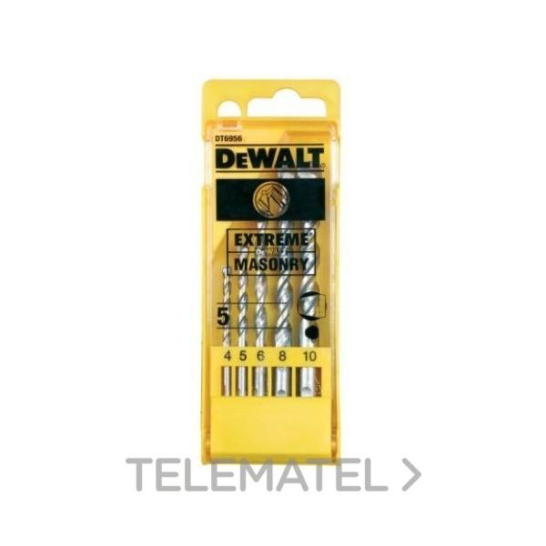 CASSETTE BROCAS DIÁMETRO 4,5,6,8,10 CON VÁSTAGO PLANO