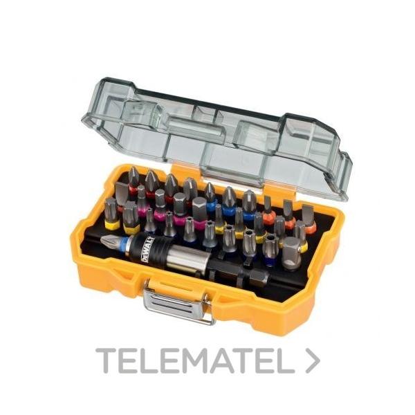 KIT 32 PUNTAS POZIDRIV/TORX INVIOLABLE HEX + ADAPTADOR