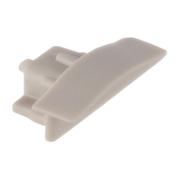 TAPA FINAL PERFILERÍA EMPOTRAR SLIM SISTEMA LINEAL 812 BLANCO