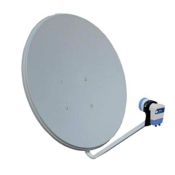 ANTENA PARAB.82cm TIPO OFFSET G:38,52dB(12,5GHz)RAL 7035(EMBALAJE 2 U.)